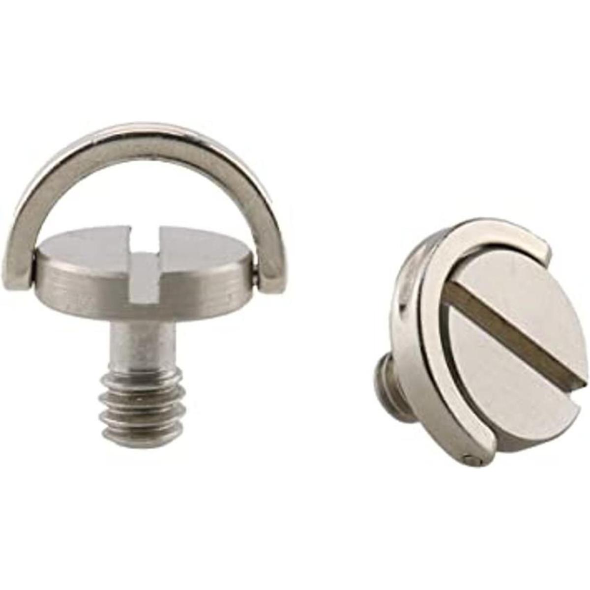 HJ Garden 2 tornillos de fijación para cámara de acero