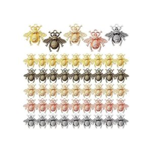 50 colgantes de aleación de abeja de abeja colgante de
