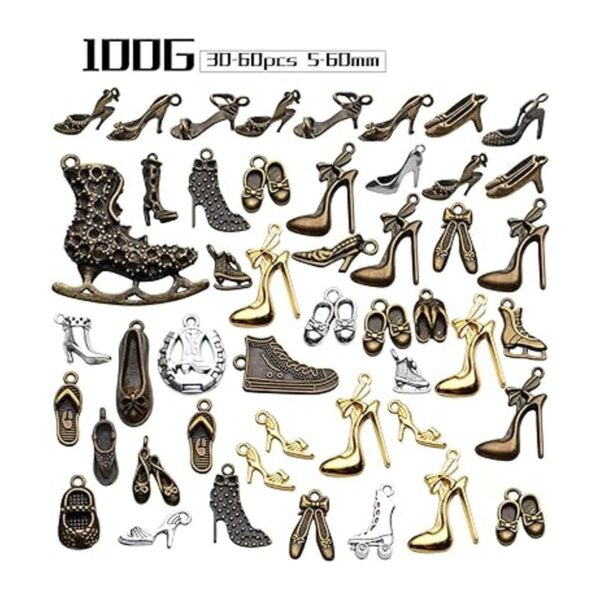 Colgante de zapatos 3.53 oz alrededor de 3060 piezas