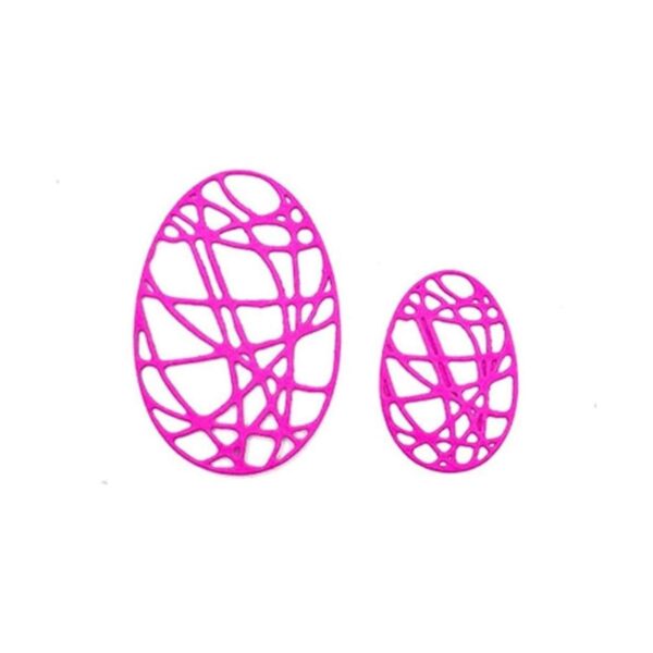 Troqueles de corte de huevos huecos de Pascua de metal