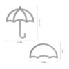 Metal Umbrella Cutting DiesParasol Die Cuts Embossing_2