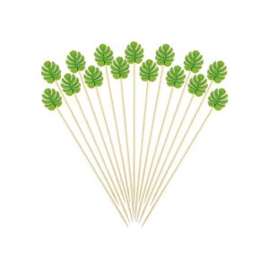 Palillos de dientes de cóctel para aperitivos 100 piezas_1