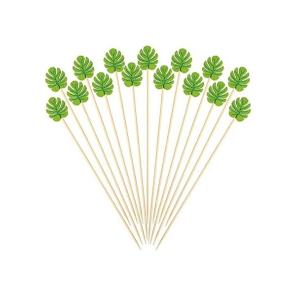 Palillos de dientes de cóctel para aperitivos 100 piezas_1