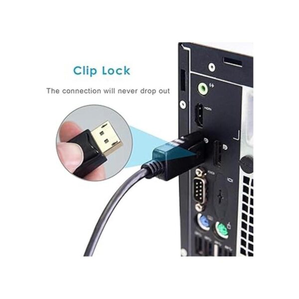 Anbear adaptador DisplayPort a HDMI macho a hembra_4