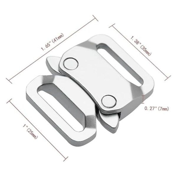 Hebilla de metal para pulsera de paracaídas paquete de 2_2