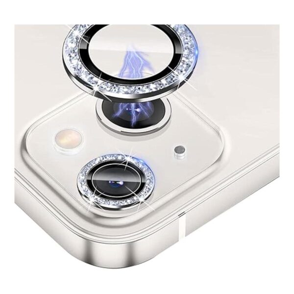 JOLOJO Bling Protector de lente de cámara compatible con_1