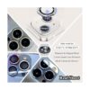 JOLOJO Bling Protector de lente de cámara compatible con_2