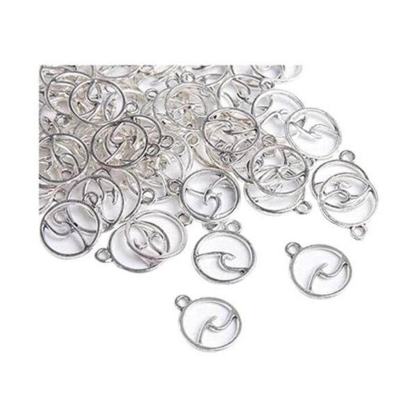 Acxico 50 piezas de plata envejecida para hacer joyas
