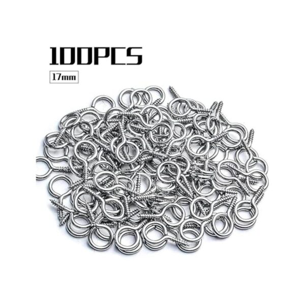 BronaGrand 100 tornillos para ojos tornillos de rosca_2