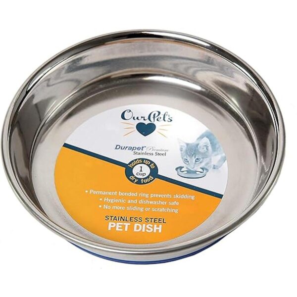 Our Pets DuraPet Cuencos antideslizantes de acero