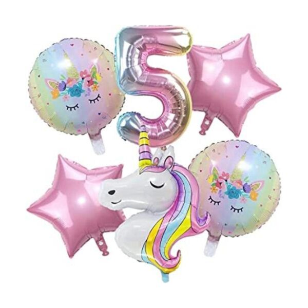 DUILE Globos de unicornio para decoración de fiesta de_1