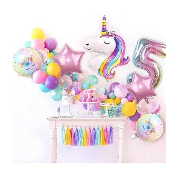 DUILE Globos de unicornio para decoración de fiesta de_4