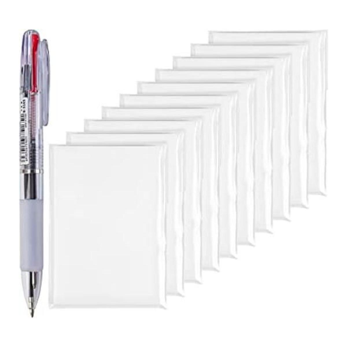 Berklia 500 hojas de notas adhesivas transparentes 3 x 2