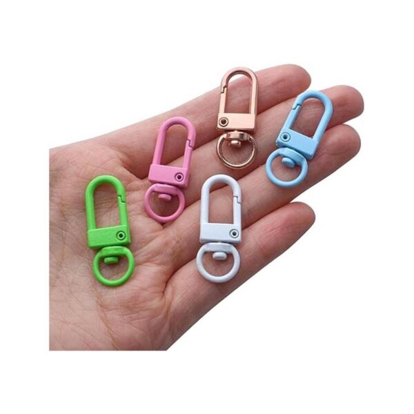 20pcs Metal langosta garra cierres giratorios cordones