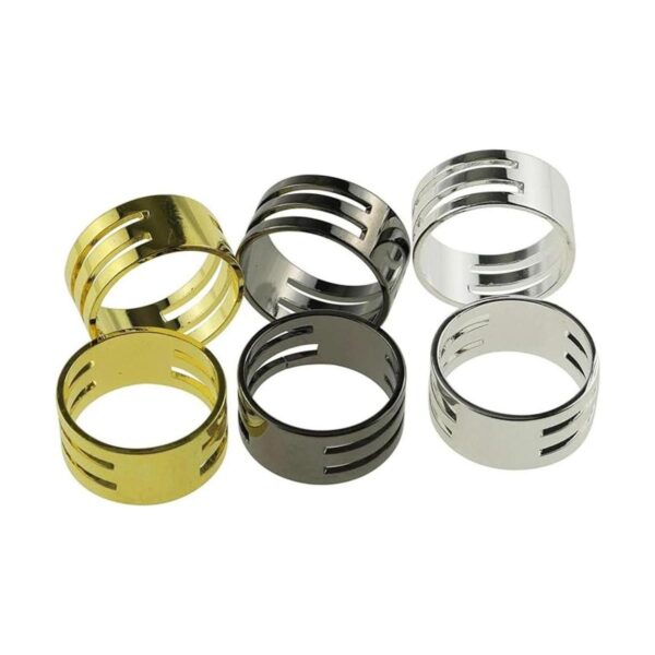 Tegg Jump Ring Set 6pcs 3Color Jump Ring apertura y cierre_1