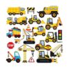 20 calcomanías de gel grueso para construcción de_1