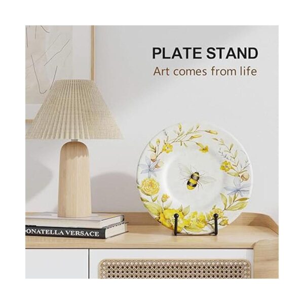 Paquete de 3 soportes de placa de 6 pulgadas para exhibir