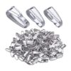 200pcs de acero inoxidable Snap Bail Hook Pinch Clip de