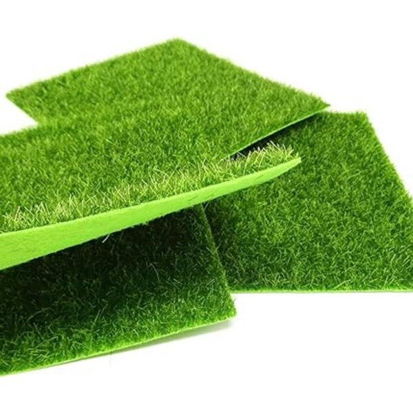 HONBAY 4 césped artificial de musgo para jardín de hadas