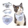 NA SooGree Collar de gato pajarita de gatito collar
