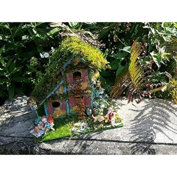 HONBAY 4 césped artificial de musgo para jardín de hadas