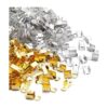 Extremos de cable plegables 800 piezas de 0.157 x 0.354
