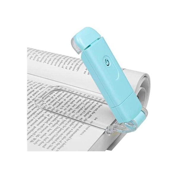 DEWENWILS Luz de libro ámbar recargable por USB para leer_1