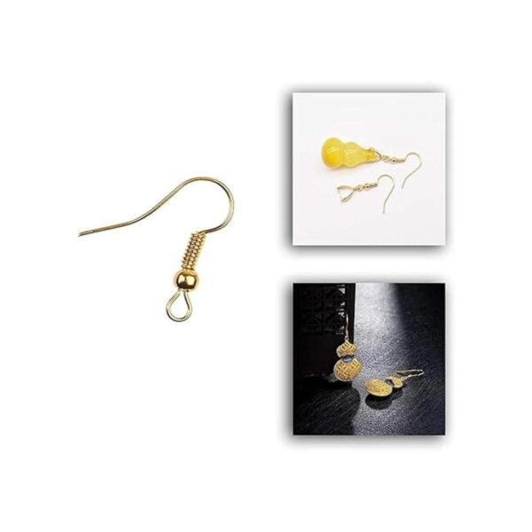 EcoFused Ganchos para aretes de 0.709 in 200 unidades