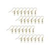EcoFused Ganchos para aretes de 0.709 in 200 unidades