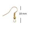 EcoFused Ganchos para aretes de 0.709 in 200 unidades