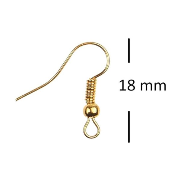 EcoFused Ganchos para aretes de 0.709 in 200 unidades