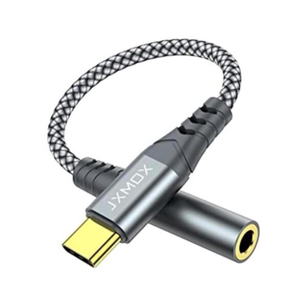 Adaptador USB tipo C a conector de auriculares hembra de_1