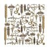 3.53 oz Suministros de Artesanía Antiguo Bronce Médico