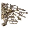 3.53 oz Suministros de Artesanía Antiguo Bronce Médico