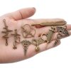 3.53 oz Suministros de Artesanía Antiguo Bronce Médico