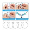 Sofier Kit de fabricación de pulseras de abalorios_6