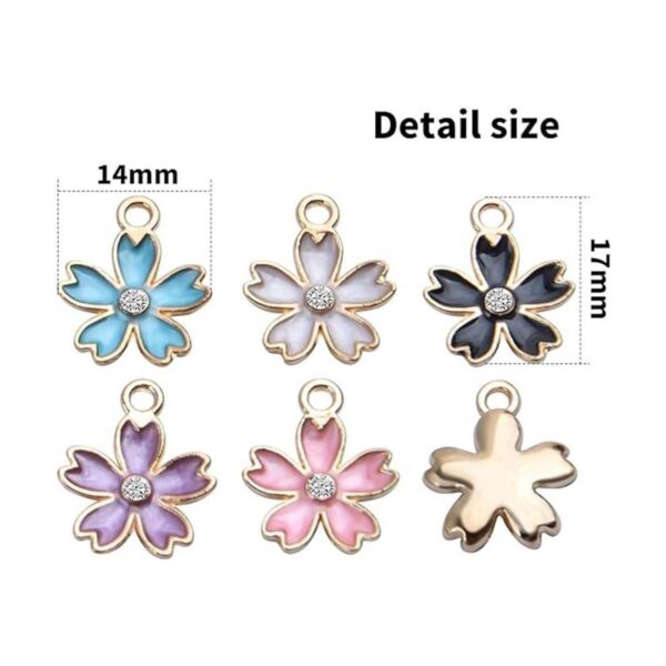 50 dijes de flor de cerezo con dije de flores esmaltadas_3