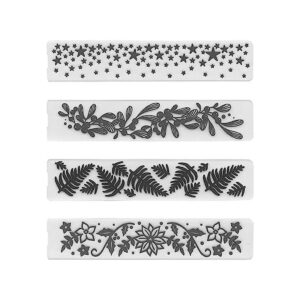 4 patrones de plástico plantillas de relieve carpetas para_1