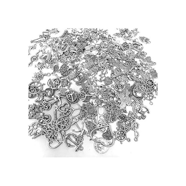 JIALEEY 200 piezas al por mayor de lotes de joyería dijes
