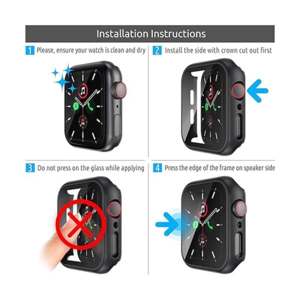 Inskin Carcasa para Apple Watch Series 5 y 4 1.575 in_5