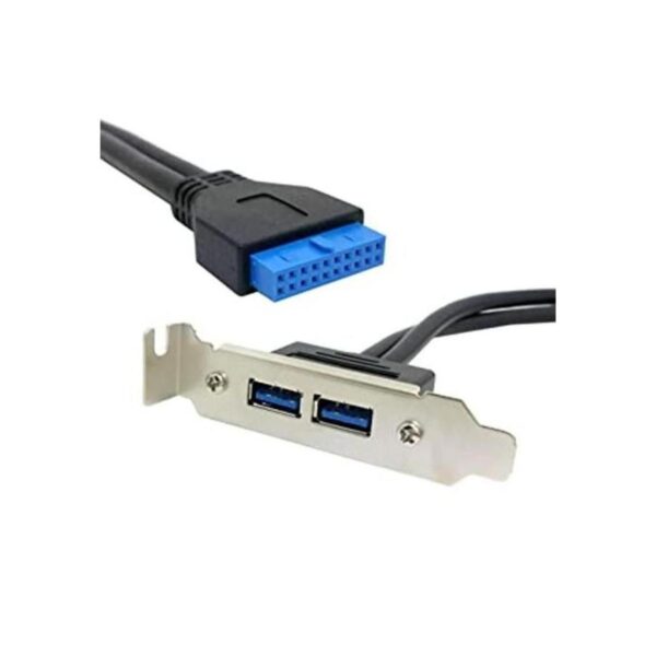 CY Cable de perfil bajo USB 3.0 de 3.150 in a placa base_1
