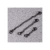 SUPVOX Extensor de collar de acero inoxidable de 6 piezas