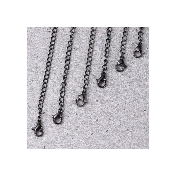 SUPVOX Extensor de collar de acero inoxidable de 6 piezas