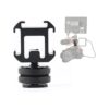 Soporte de zapata caliente para cámara adaptador triple_1