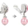 Hifot 7 pares de aretes con clip para niñas aretes de_3