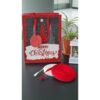 Cinta de sarga de algodón de Navidad de 38 pulgadas x 10