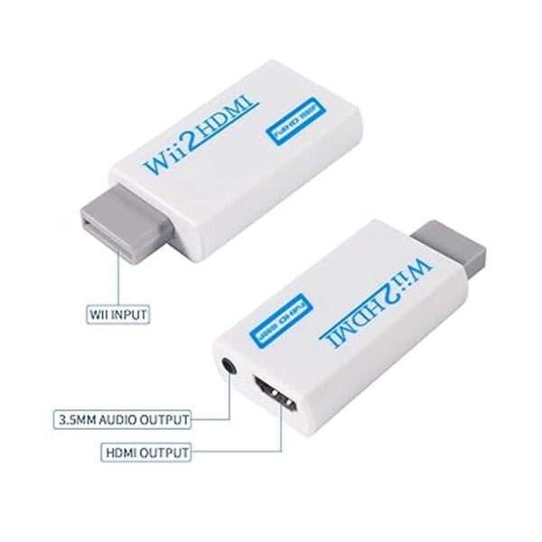 Aokin Convertidor Wii a HDMI adaptador Wii a HDMI 1080P_2