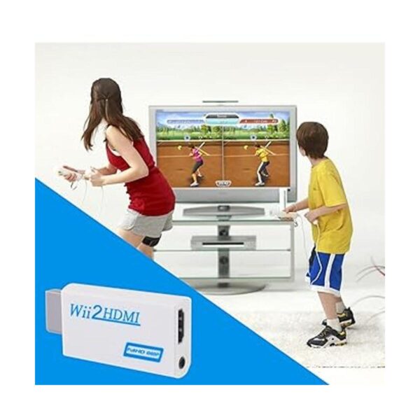 Aokin Convertidor Wii a HDMI adaptador Wii a HDMI 1080P_3