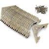 SDTC Tech Juego de 20 protectores de esquina de metal_5