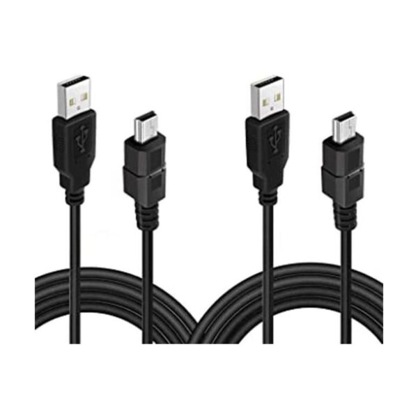 Paquete de 2 cables de carga para controlador PS3 de 10_1